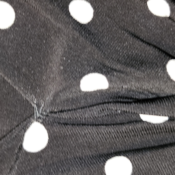 Ralph Lauren Polka Dot White and Black Dress - Picture 8 of 10